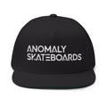 Anomaly Skateboards Embroidered Flat Bill Cap