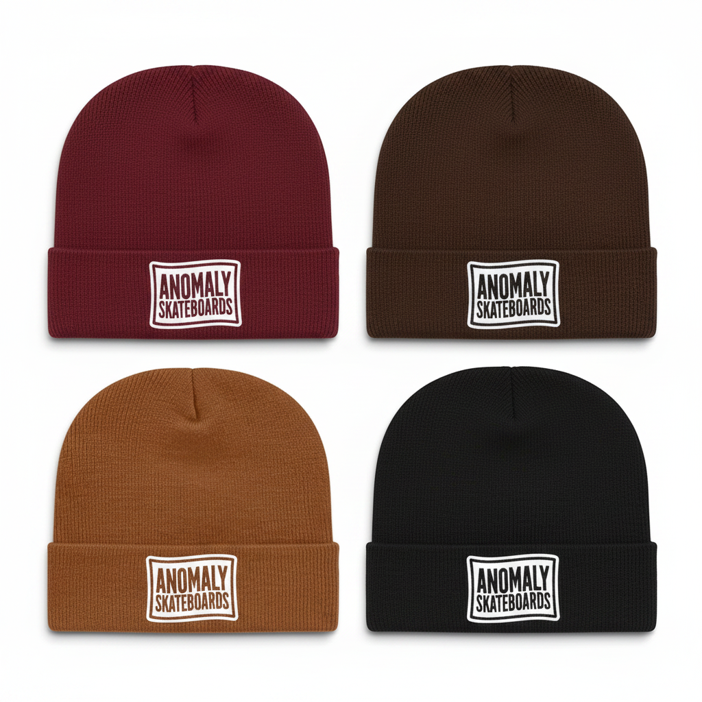 ANOMALY SKATEBOARDS BEANIE